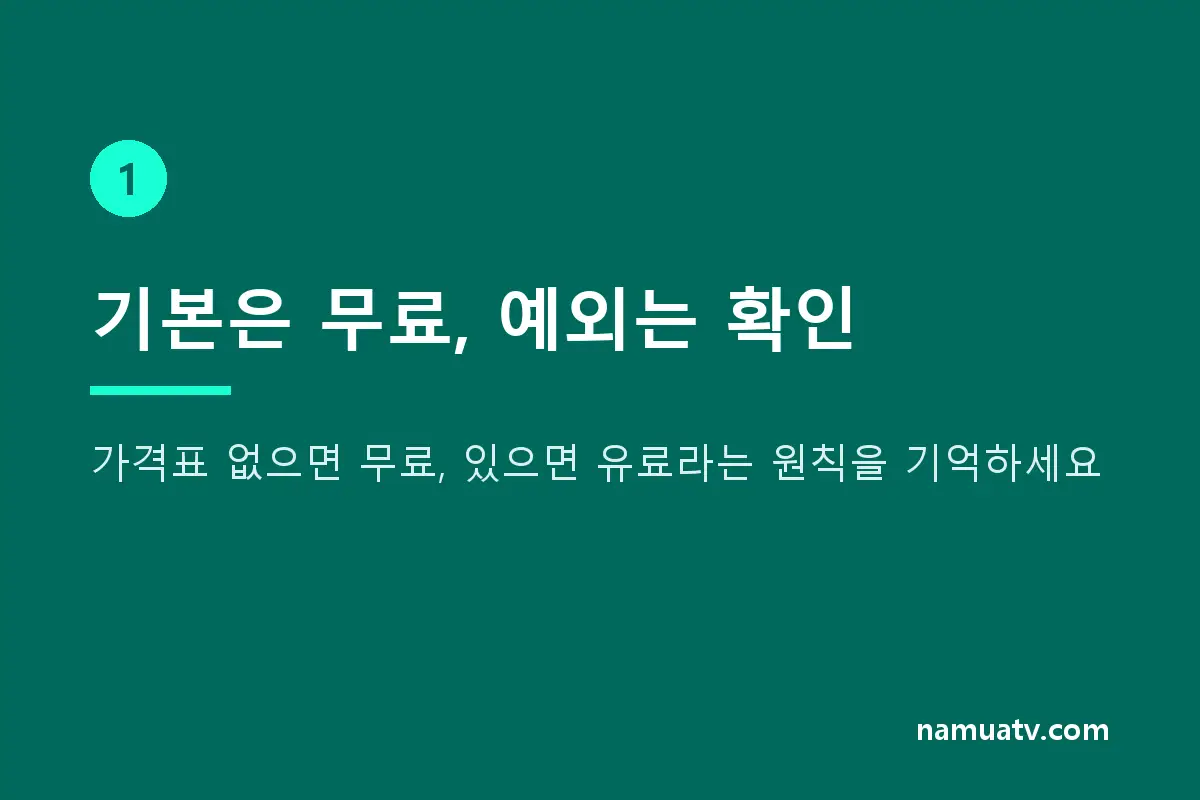 공항 라운지의 모든 것이 무료인가요? - 기본은 무료, 예외는 확인