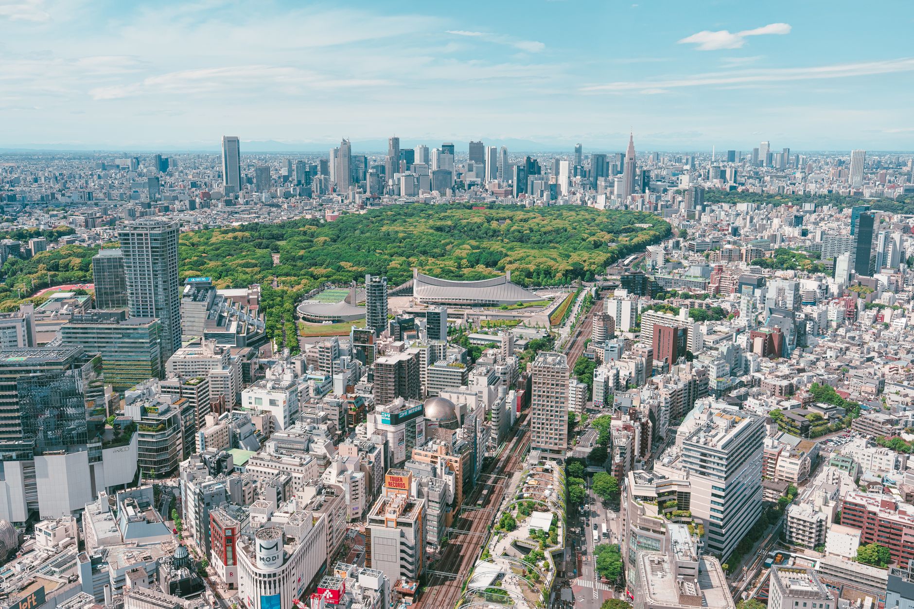 '닥치고 공급' 또다른 논쟁…용산, 주택 공급이냐 공원 조성이냐 - Tokyo Roppongi Midtown park building mixed use
