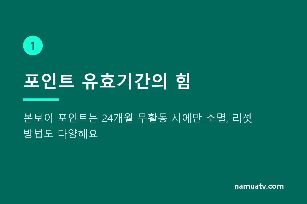 Four key reasons why Bonvoy points are better than Marriott Free Night Certificates - 포인트 유효기간의 힘